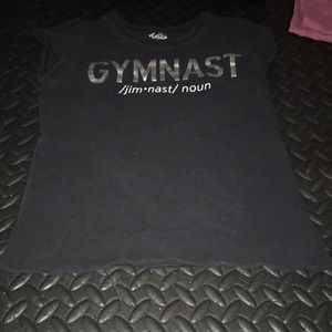 Justice gymnast shirt size 10